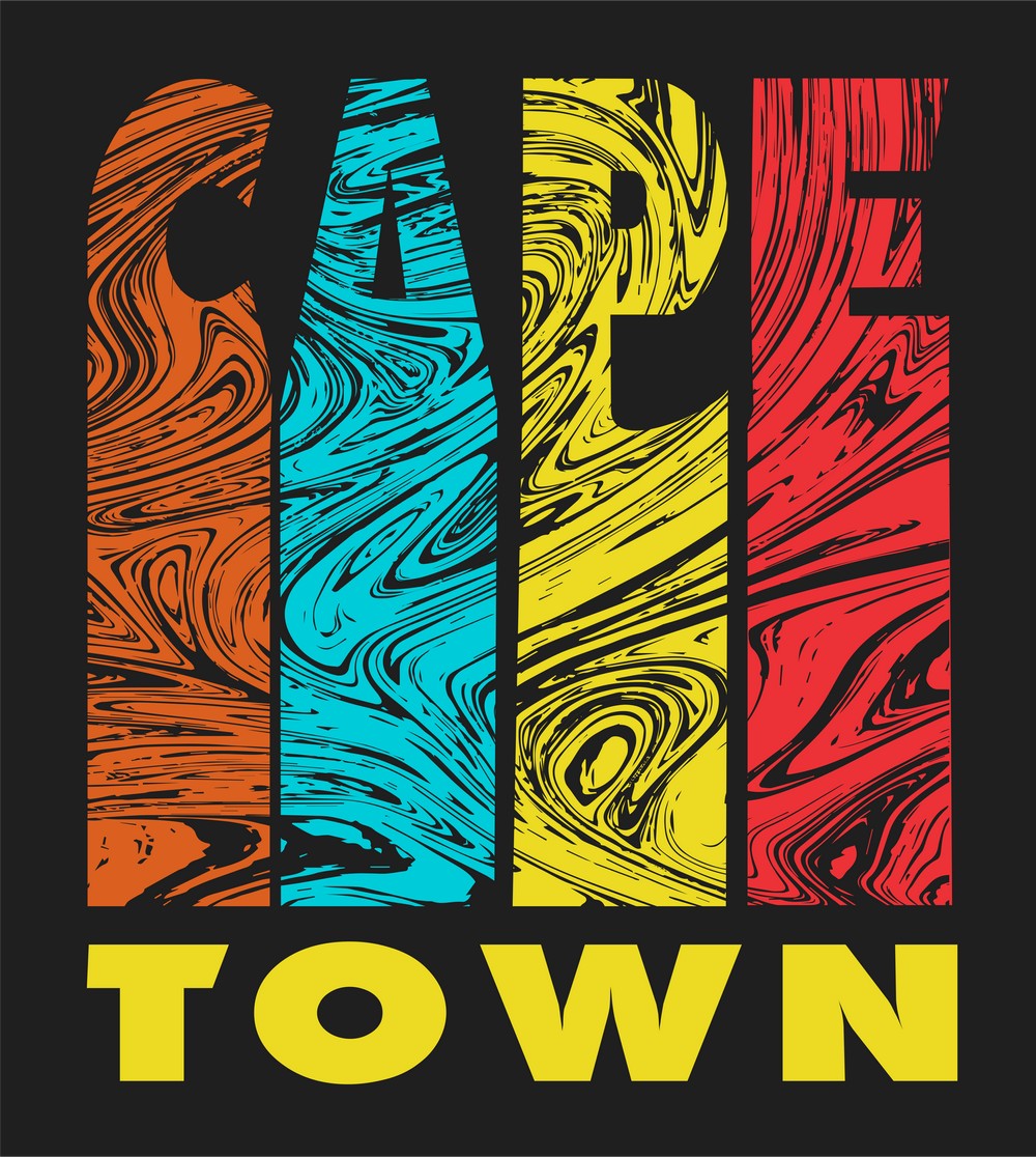 Cape Town graphic for t-Shirt